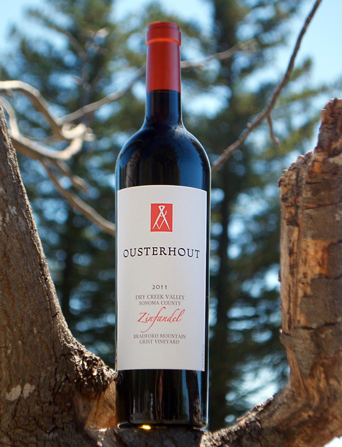 Ousterhout Wines 2011 Dry Creek Valley Grist Vineyard Zinfandel 750ml Wine Bottle