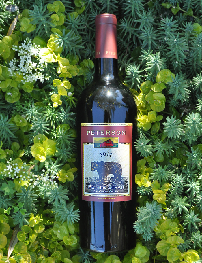Peterson 2012 Dry Creek Valley Petite Sirah 750ml Wine Bottle