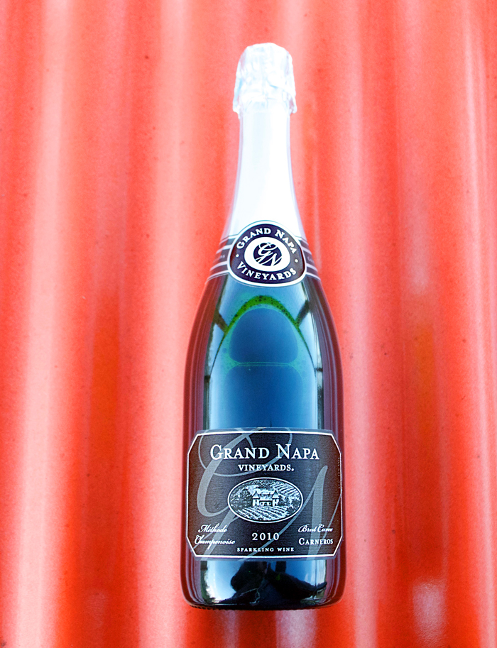 Grand Napa 2010 Carneros Brut Cuvee 750ml Wine Bottle
