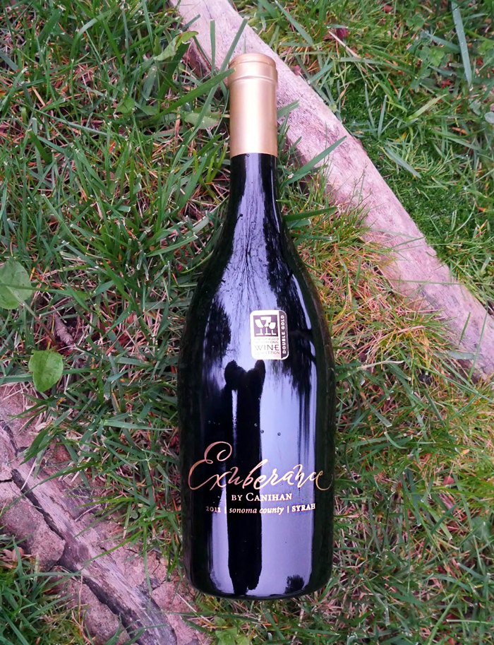 Canihan 2011 Exuberance Sonoma County Syrah 750ml Wine Bottle