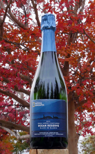 Iron Horse Vineyards 2011 Ocean Reserve Blanc de Blancs 750ml Wine Bottle