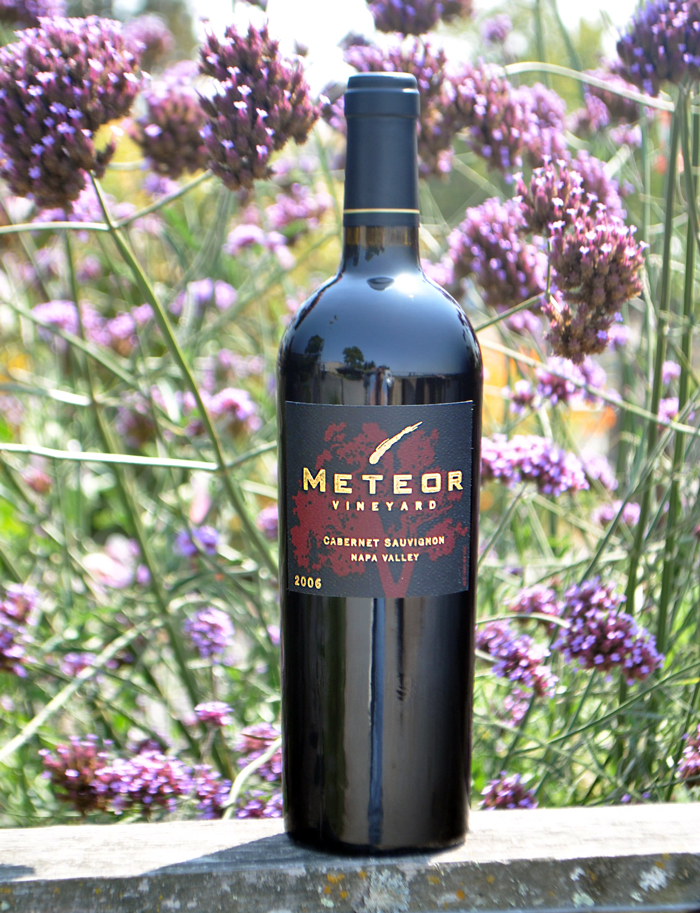 Meteor Vineyard 2006 Napa Valley Cabernet Sauvignon 750ml Wine Bottle