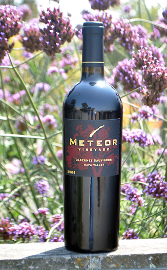 Meteor Vineyard 2006 Napa Valley Cabernet Sauvignon 750ml Wine Bottle