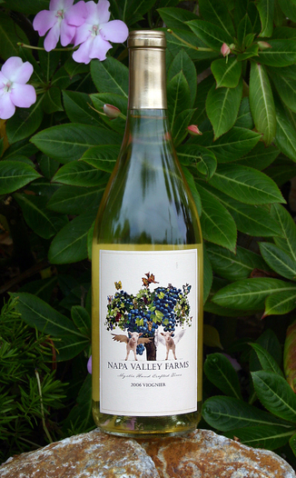 Napa Valley Farms 2006 Napa Valley Viognier 750ml Wine Bottle