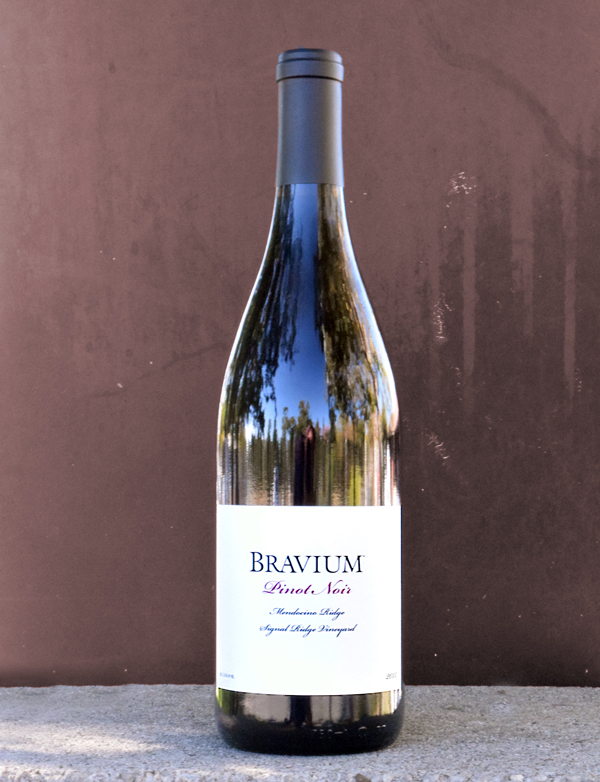 Bravium 2013 Signal Ridge Vineyard Mendocino Ridge Pinot Noir 750ml Wine Bottle