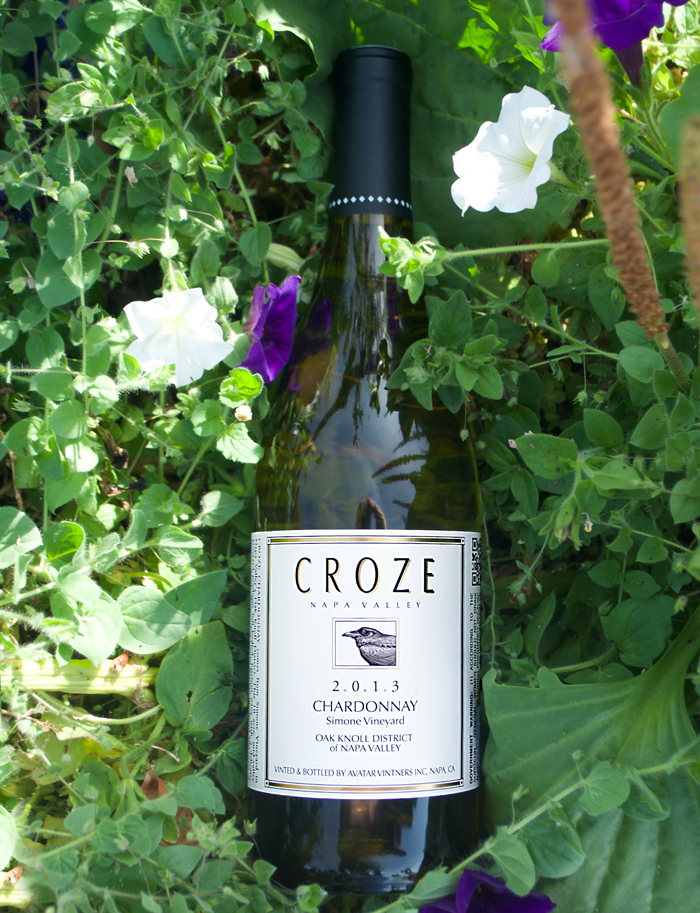 Croze 2013 Napa Valley Chardonnay 750ml Wine Bottle