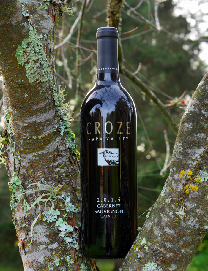 Croze 2014 Oakville Cabernet Sauvignon 750ml Wine Bottle