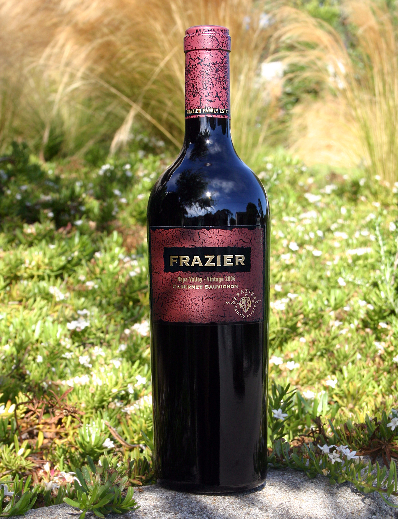 Frazier Family Estate 2004 Cabernet Sauvignon 750ml Wine Bottle
