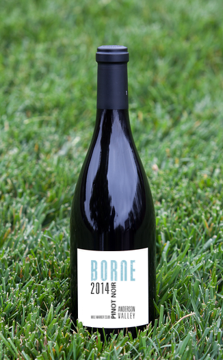 Borne Wines 2014 Anderson Valley Pinot Noir 750ml Wine Bottle