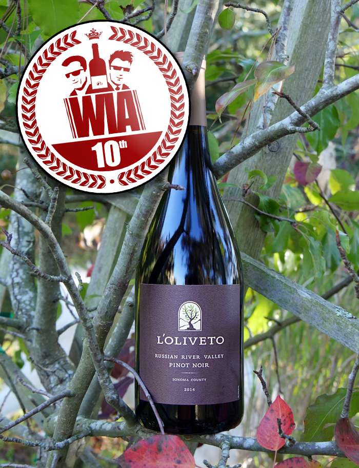 Brack Mountain 2014 L'Oliveto Russian River Valley Pinot Noir 750ml Wine Bottle