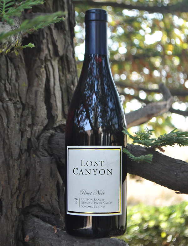 Lost Canyon Winery 2013 Dutton Ranch Vineyard Russian River Valley Pinot Noir 750ml Wine Bottle