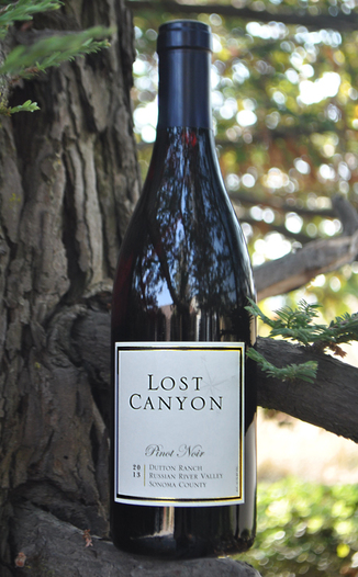 Lost Canyon Winery 2013 Dutton Ranch Vineyard Russian River Valley Pinot Noir 750ml Wine Bottle