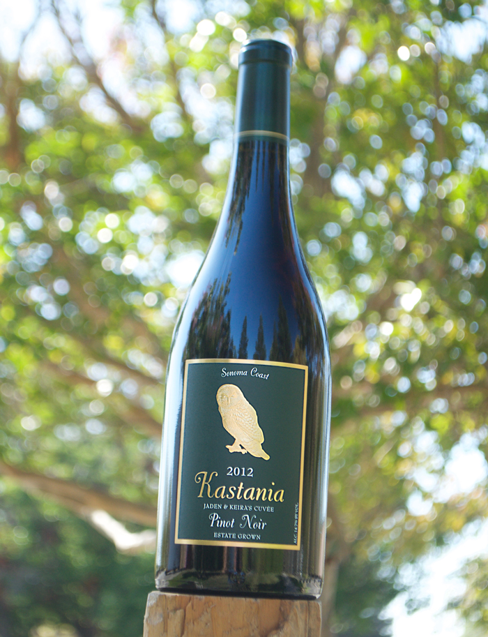 Kastania Vineyards 2012 Jaden & Keira’s Cuvee Estate Pinot Noir 750ml Wine Bottle