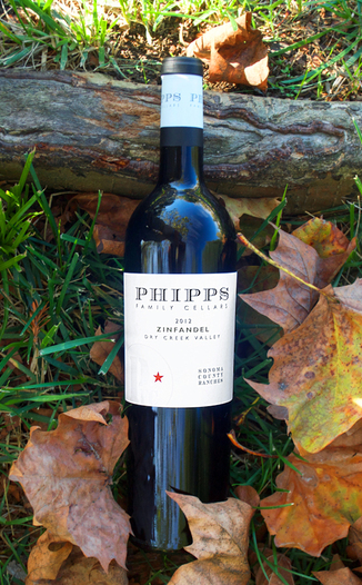 Phipps Family Cellars 2012 Sonoma County Ranches Zinfandel 750ml Wine Bottle