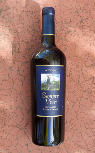 Romeo Vineyards 2009 Sempre Vive Petit Verdot 750ml Wine Bottle