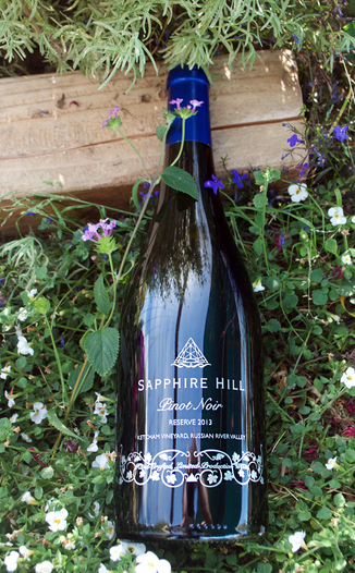 Sapphire Hill 2013 Russian River Reserve Pinot Noir 750ml Wine Bottle