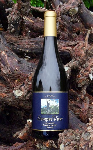 Romeo Vineyards 2014 Sempre Vive Reserve Chardonnay 750ml Wine Bottle