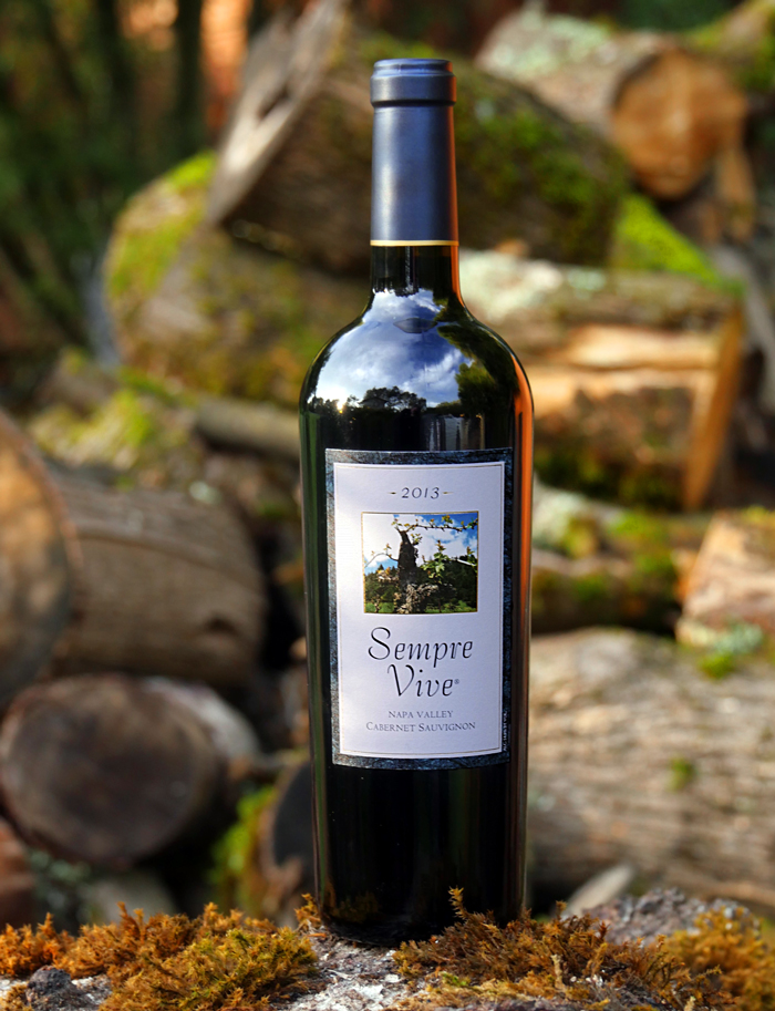 Romeo Vineyards 2013 Sempre Vive Napa Valley Cabernet Sauvignon 750ml Wine Bottle