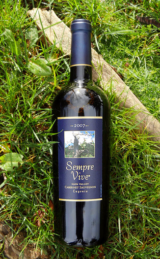 Romeo Vineyards 2007 Sempre Vive "Eugenia" Napa Valley Cabernet Sauvignon 750ml Wine Bottle
