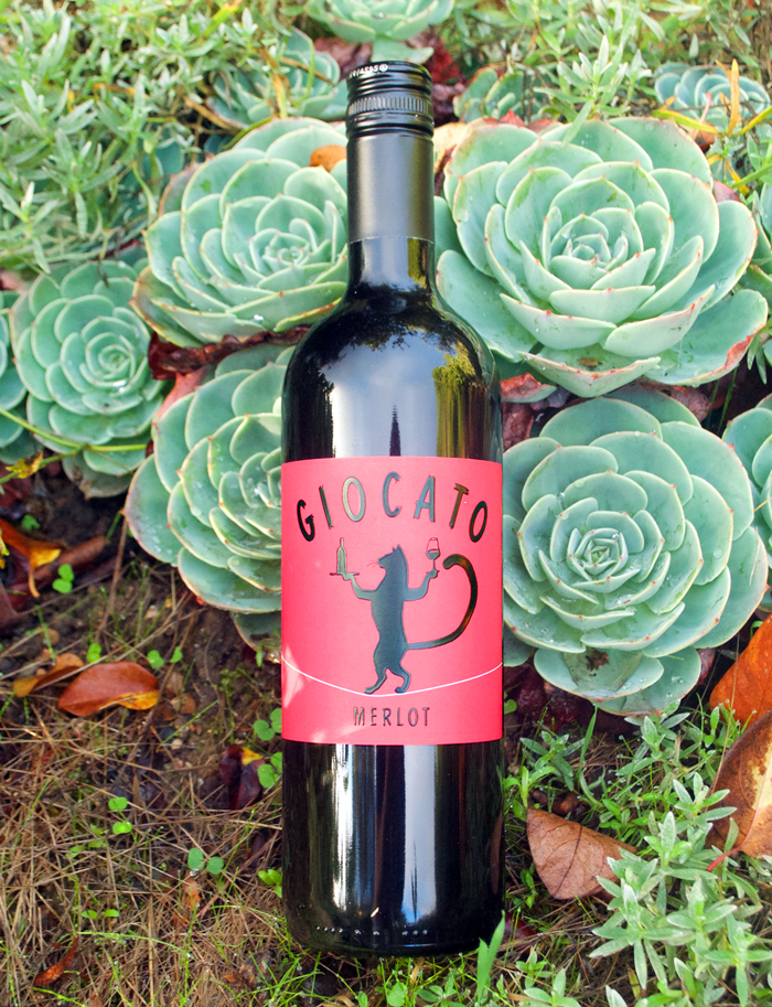 Giocato Wines 2010 Merlot 750ml Wine Bottle