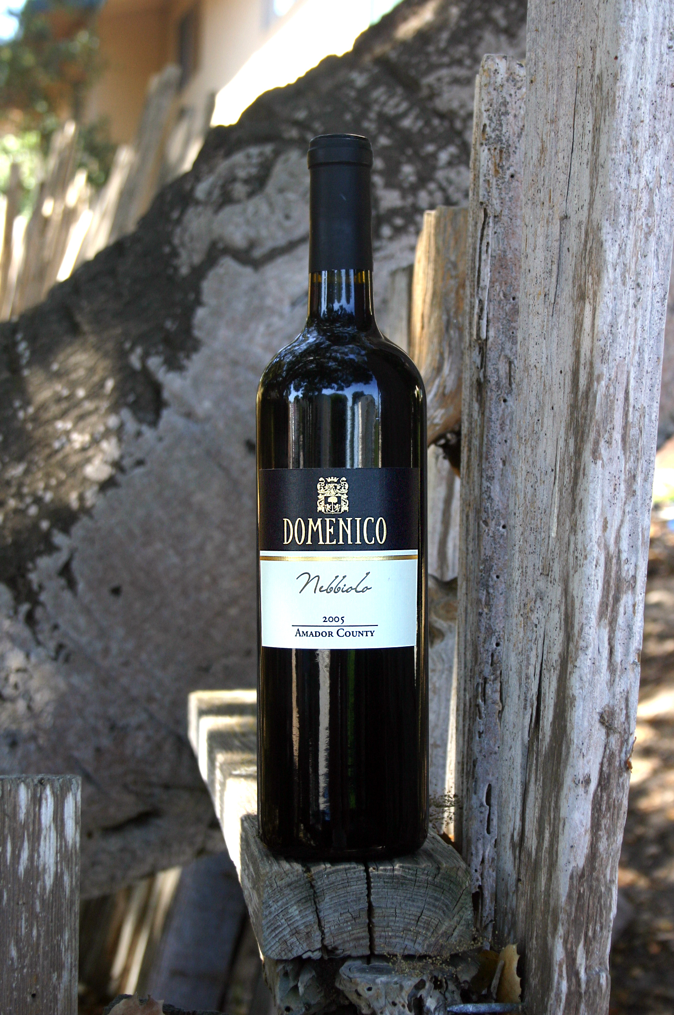 Domenico Wines 2005 Nebbiolo, Amador County 750ml Wine Bottle