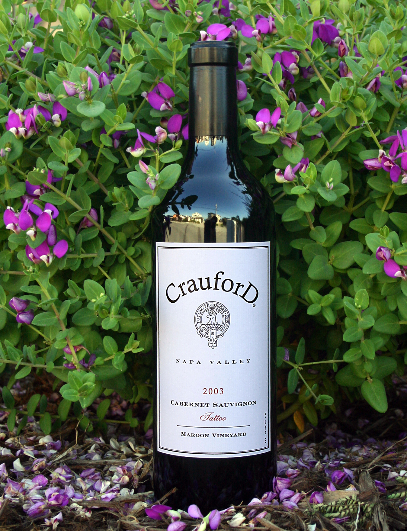 Crauford Wine Company 2003 Cabernet Sauvignon 750ml Wine Bottle