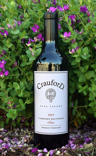 Crauford Wine Company 2003 Cabernet Sauvignon 750ml Wine Bottle