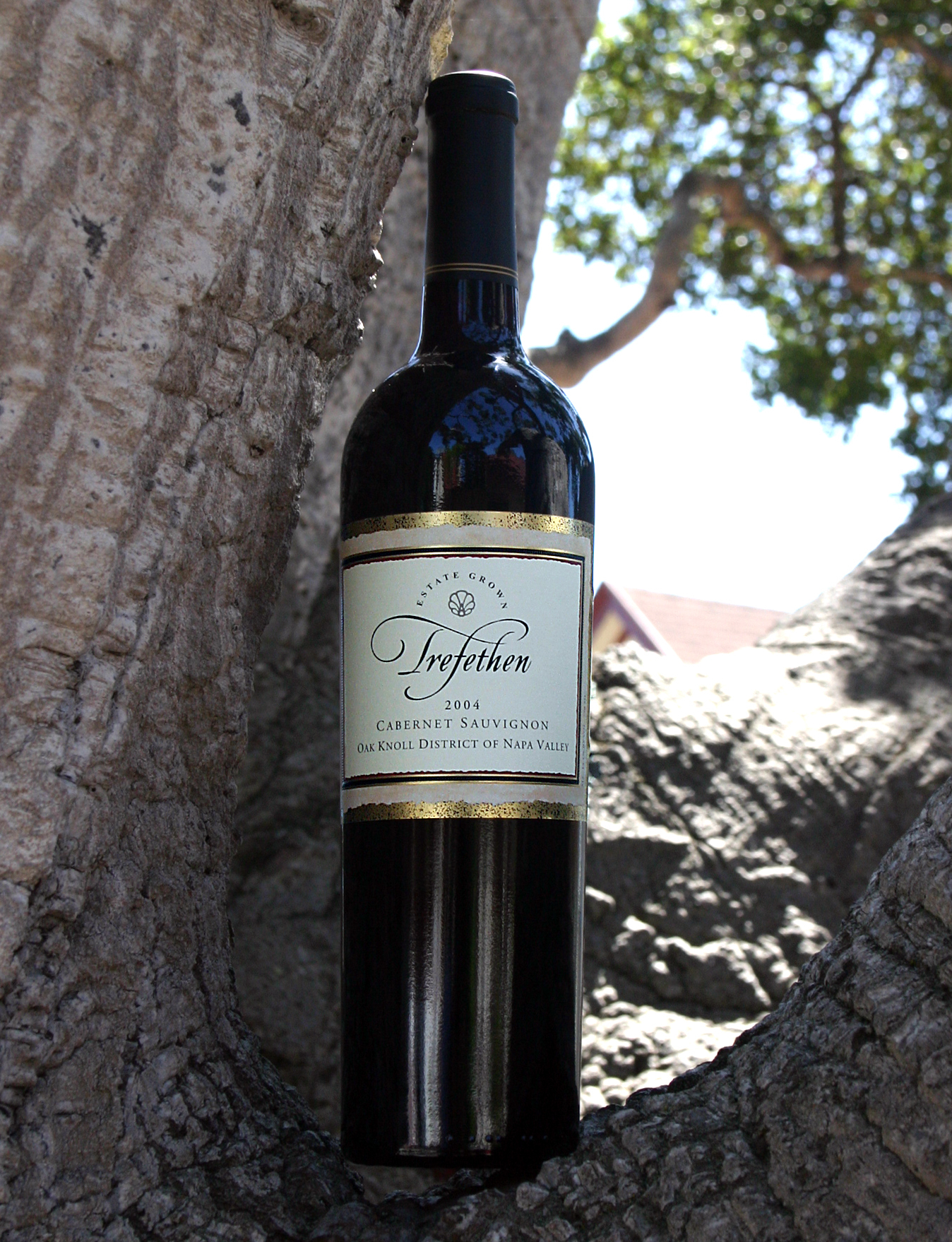 Trefethen Family Vineyards 2004 Estate Cabernet Sauvignon 750ml Wine Bottle