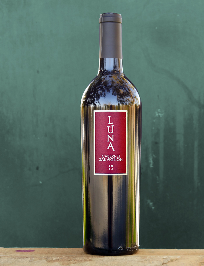 Luna Vineyards 2012 Cabernet Sauvignon 750ml Wine Bottle