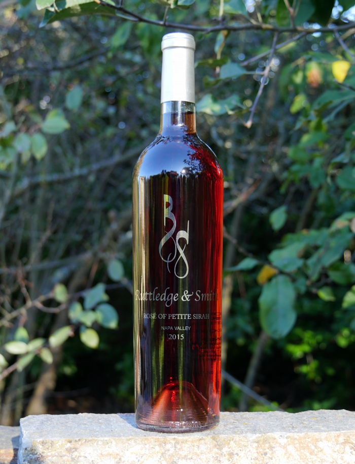 Ruttledge & Smith 2015 Napa Valley Rose of Petite Sirah 750ml Wine Bottle