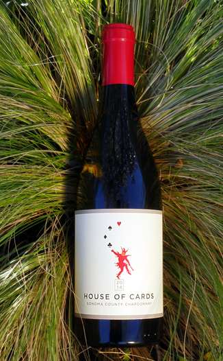 House of Cards 2014 House of Cards Sonoma County Chardonnay 750ml Wine Bottle