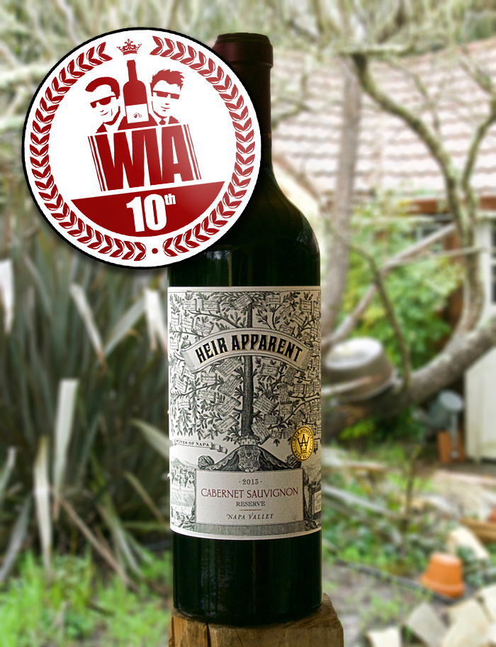Heir Apparent 2013 Napa Valley Reserve Cabernet Sauvignon 750ml Wine Bottle