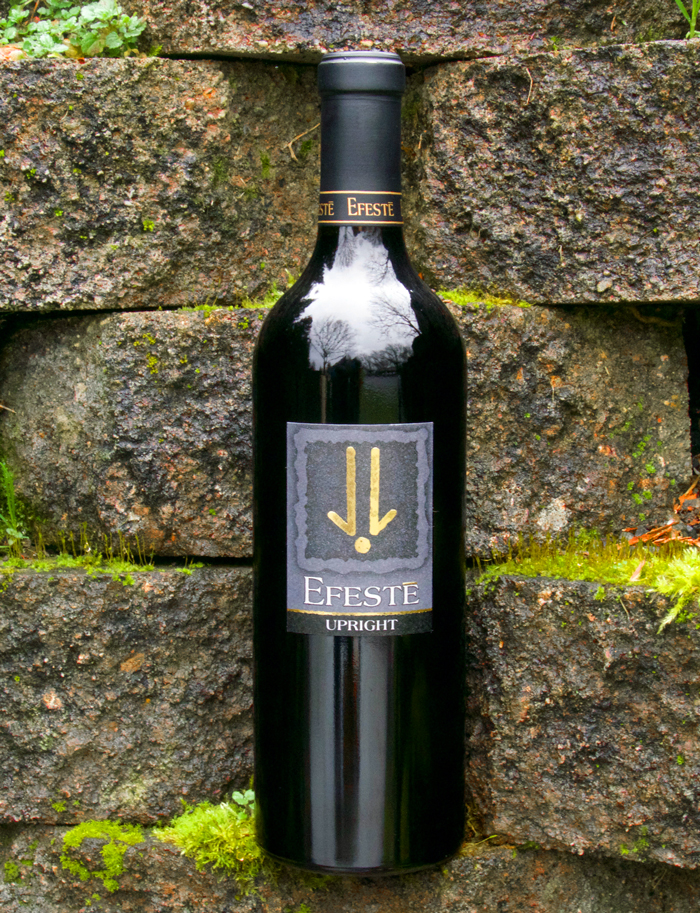 Efeste 2013 "Upright" Klipsun Vineyards Red Mountain Merlot 750ml Wine Bottle