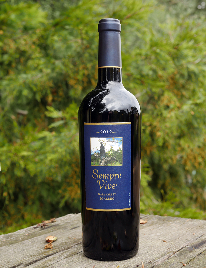 Romeo Vineyards 2012 Sempre Vive Napa Valley Malbec 750ml Wine Bottle