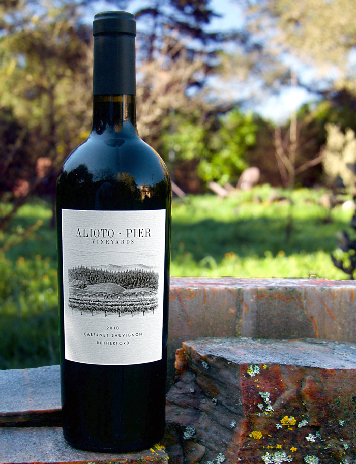 Alioto Pier Vineyards 2010 Rutherford Cabernet Sauvignon 750ml Wine Bottle