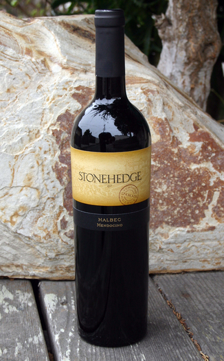 Stonehedge Winery 2003 "Terroir Select" Malbec 750ml Wine Bottle