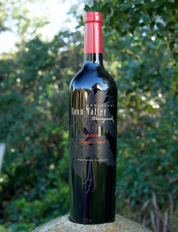 Anderson's Conn Valley 2010 Right Bank Red Wine 750ml Wine Bottle