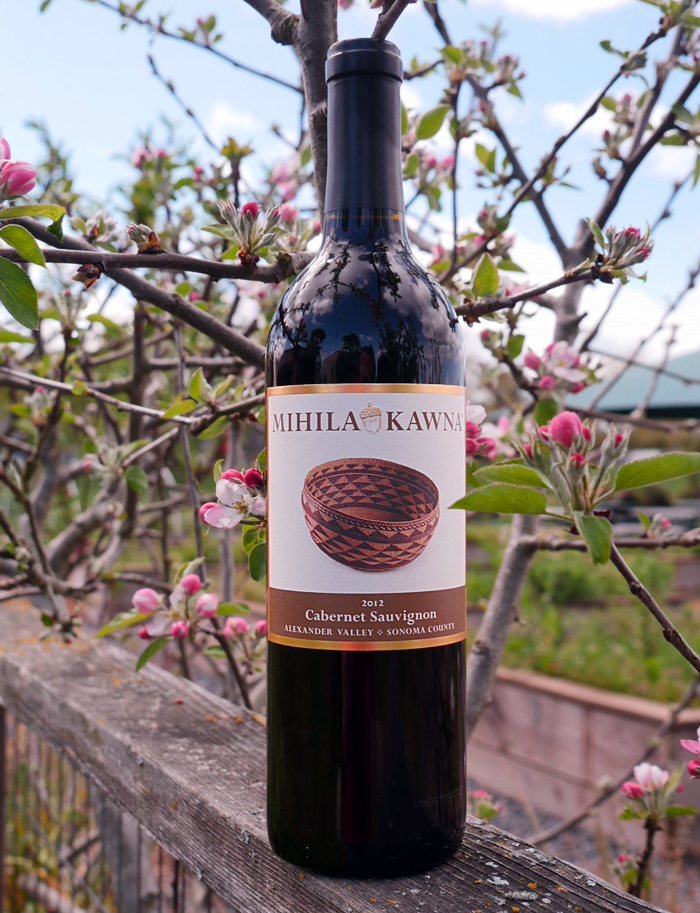 Mihila Kawna 2012 Alexander Valley Cabernet Sauvignon 750ml Wine Bottle