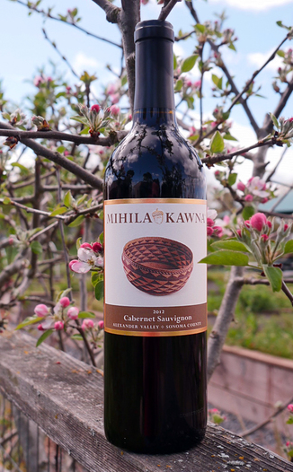 Mihila Kawna 2012 Alexander Valley Cabernet Sauvignon 750ml Wine Bottle