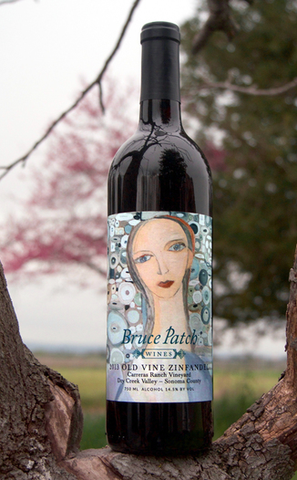 Bruce Patch Wines 2013 Carreras Ranch vineyard Dry Creek Valley Old Vine Zinfandel 750ml Wine Bottle