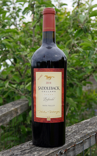 Saddleback Cellars 2014 Napa Valley Old Vine Zinfandel 750ml Wine Bottle