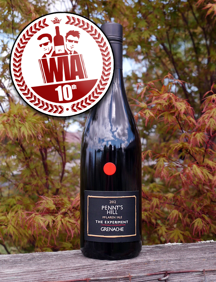 Penny's Hill 2012 "The Experiment" McLaren Vale Estate Single Vineyard Grenache 750ml Wine Bottle