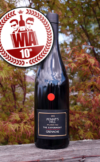 Penny's Hill 2012 "The Experiment" McLaren Vale Estate Single Vineyard Grenache 750ml Wine Bottle