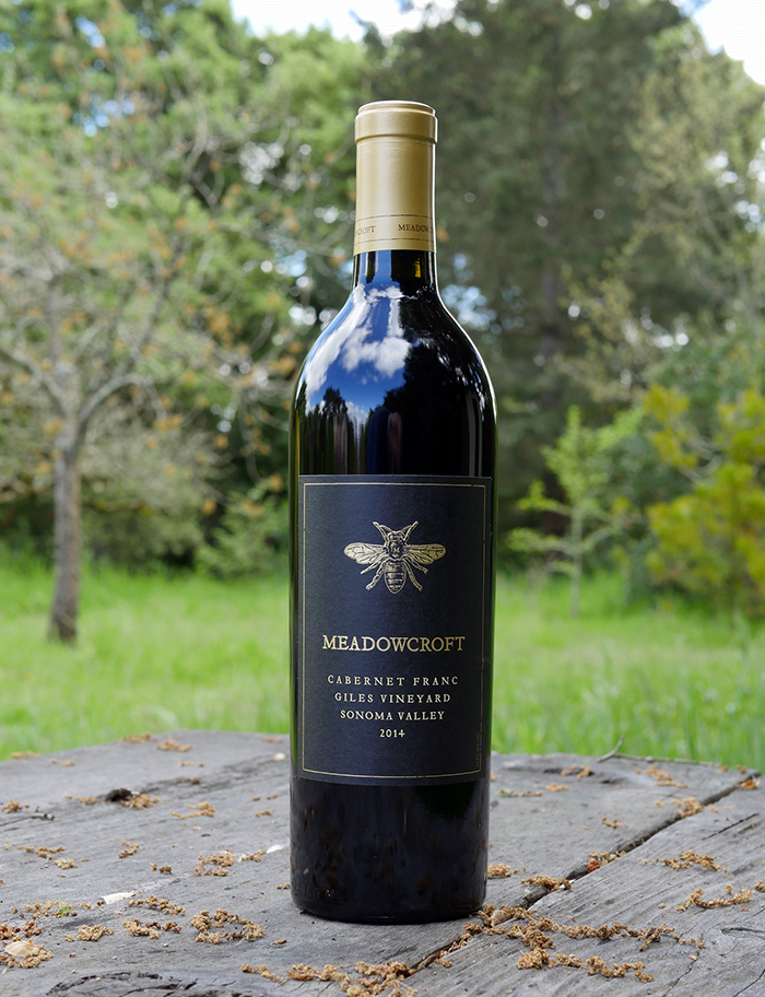 Meadowcroft Wines 2014 Giles Vineyard Sonoma Valley Cabernet Franc 750ml Wine Bottle