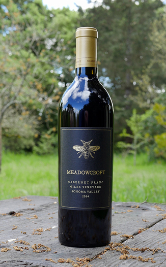 Meadowcroft Wines 2014 Giles Vineyard Sonoma Valley Cabernet Franc 750ml Wine Bottle