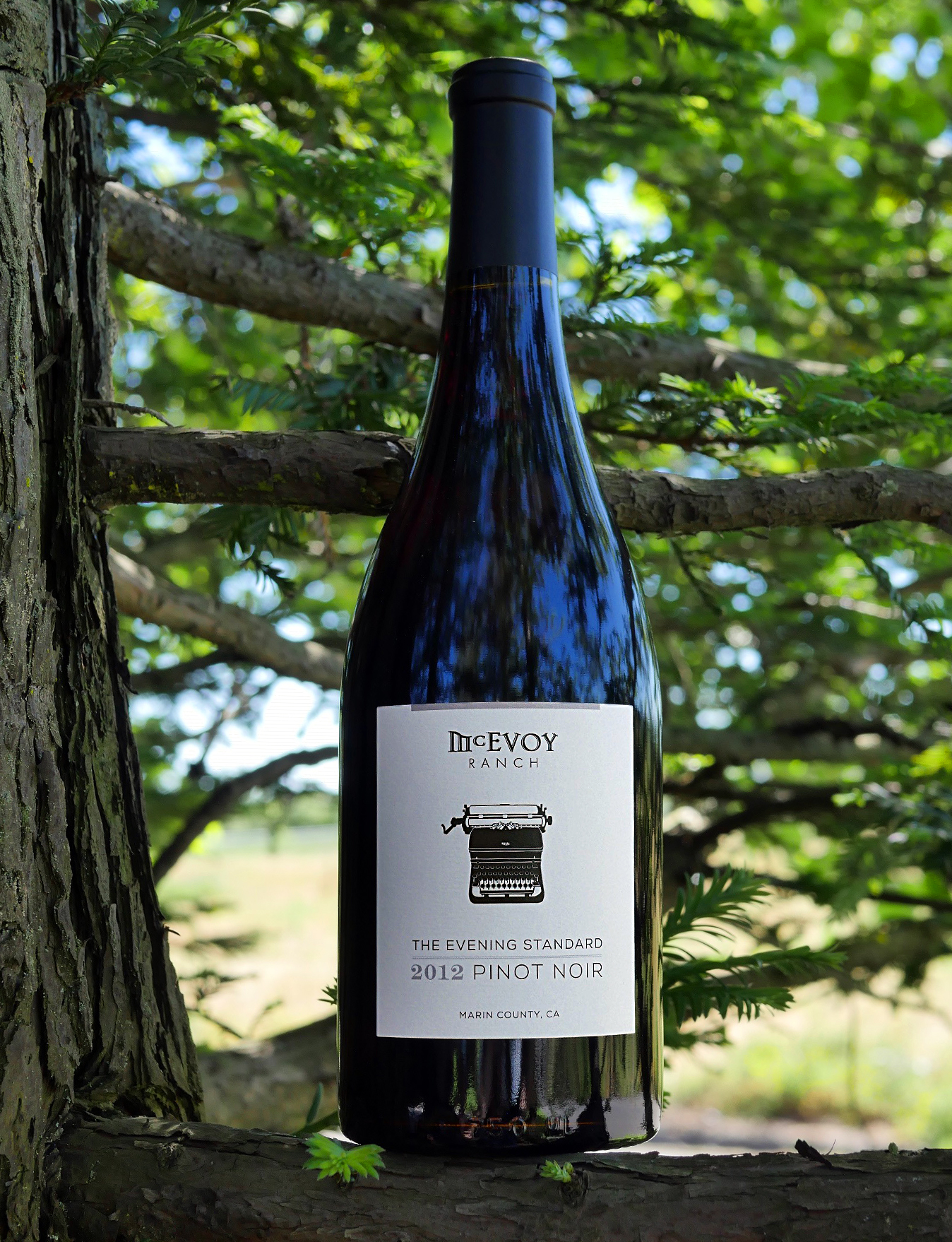 McEvoy Ranch 2012 "The Evening Standard" PInot Noir 750ml Wine Bottle