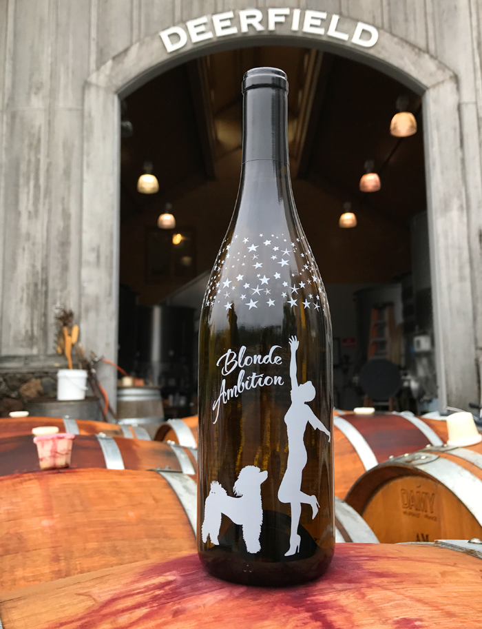 Deerfield Ranch 2014 Blonde Ambition Chardonnay 750ml Wine Bottle