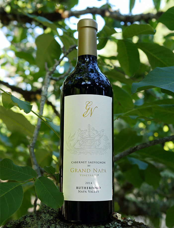 Grand Napa 2014 Rutherford Cabernet Sauvignon 750ml Wine Bottle