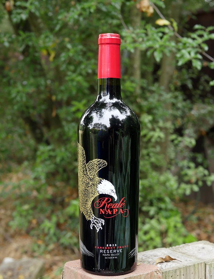 Grand Napa 2013 "Reale' Napa" Reserve Cabernet Franc 750ml Wine Bottle