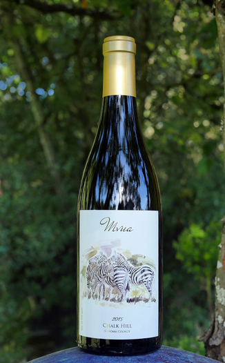 Vellichor 2015 "Mvua" Chalk Hill Viognier 750ml Wine Bottle